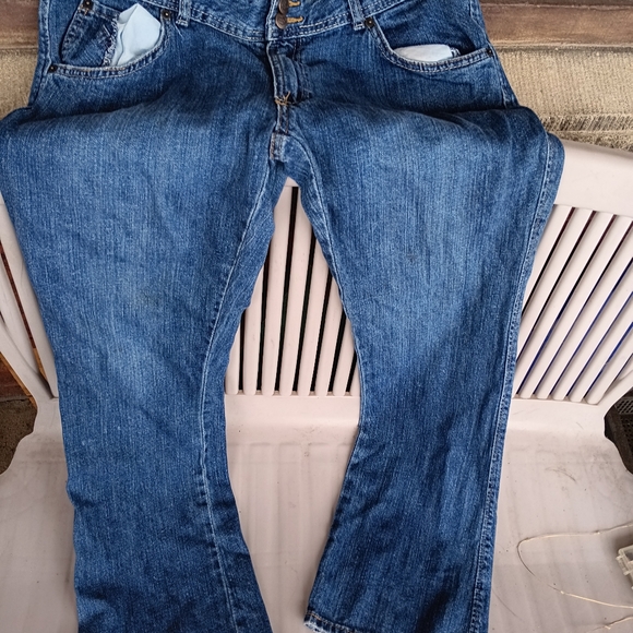 Vintage dear ab jeans button back pockets 12R - Picture 4 of 5
